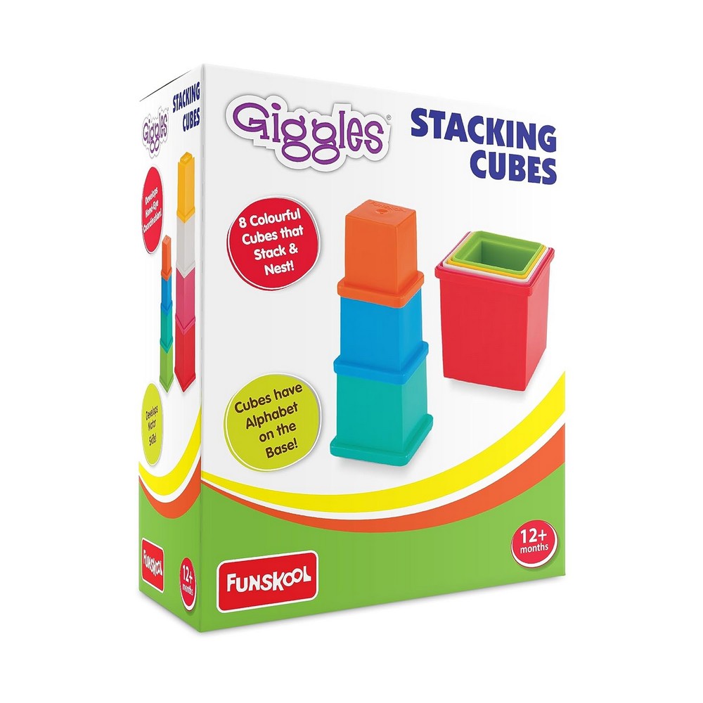 Stacking 8 Cubes Toy