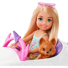 Load image into Gallery viewer, Barbie Club Chelsea Doll With Unicorn Car &amp; Sticker Sheet
