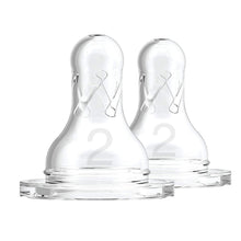 Load image into Gallery viewer, Level 2 Natural Flow Silicone Narrow Teats - Pack Of 2 (3months+)
