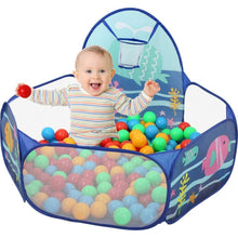 Load image into Gallery viewer, Fish Theme Ball Pool With Tent House
