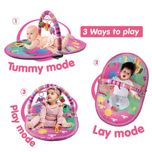 Load image into Gallery viewer, Pink 3 In 1 Deluxe Baby Playgym
