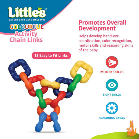 Little`s Colourful Activity Chain Links