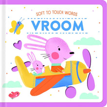 Load image into Gallery viewer, Soft To Touch Words Vroom Book
