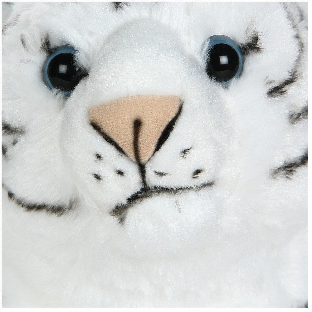 White Tiger Cub Stuffed Animal Toy- 12"