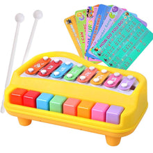 Load image into Gallery viewer, 2 In 1 Musical Melody &amp; Educational Piano Xylophone
