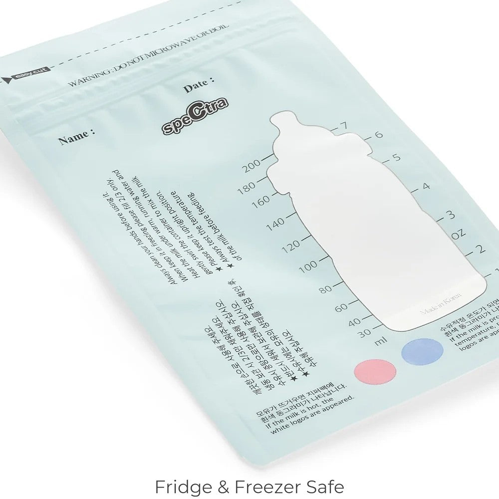 Spectra Disposable Easy Milk Storage Bags, 200ml - Pack Of 30