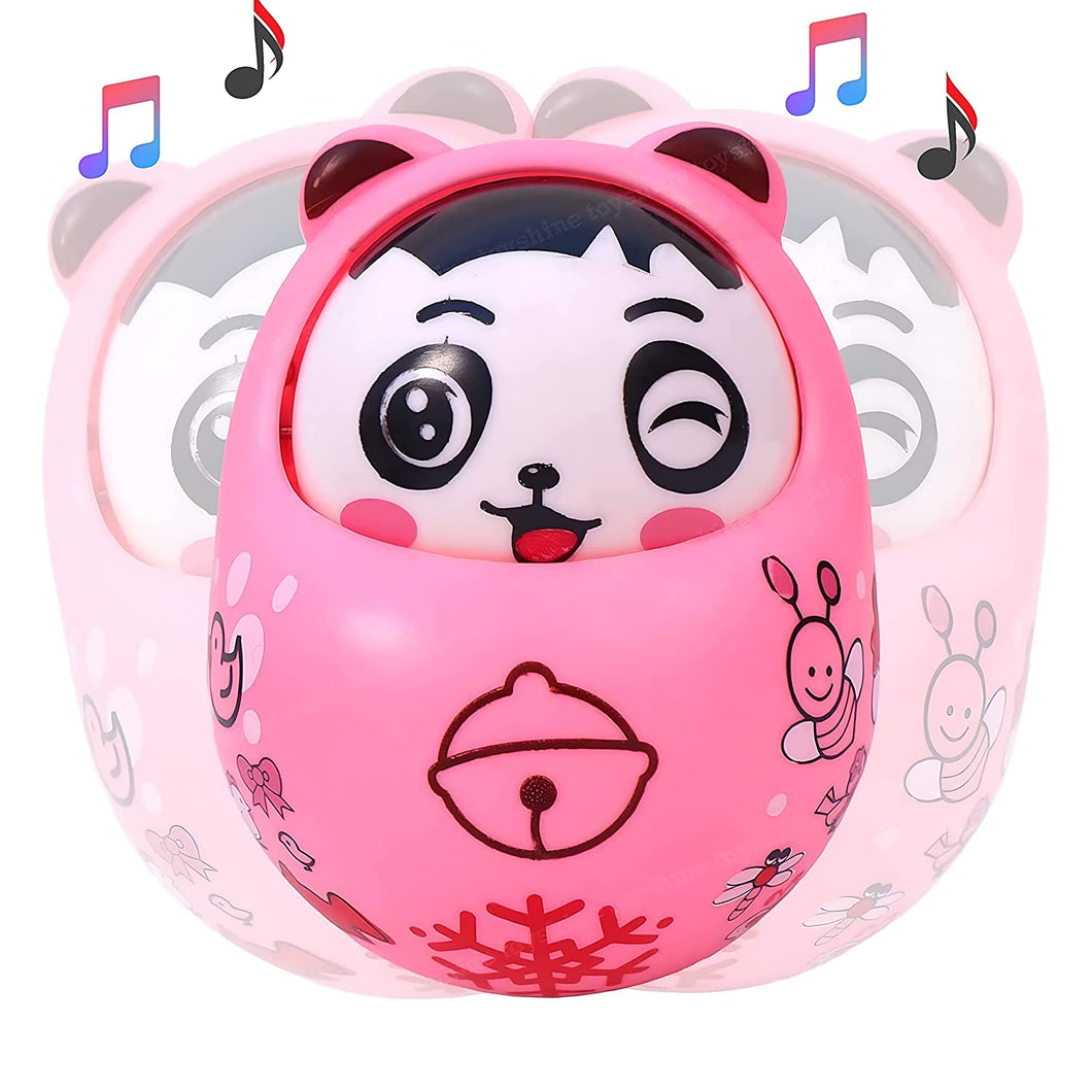 Push And Shake Wobbling Bell Sounds Roly Poly Tumbler Doll