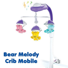 Load image into Gallery viewer, Bear Melody Crib Mobile
