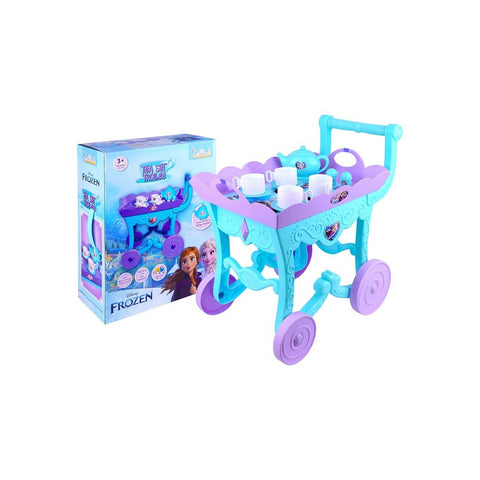 Disney Frozen Theme Tea Set Trolley