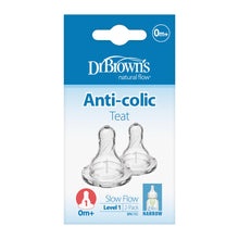 Load image into Gallery viewer, Narrow Level 1 Natural Flow Silicone Teats - Pack Of 2

