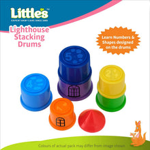 Load image into Gallery viewer, Little`s Lighthouse Stacking Drums
