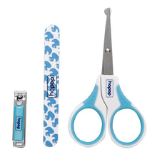 Load image into Gallery viewer, Baby Safe Nail Care Set- Nail Scissors, Nail Cutter &amp; Nail Filer
