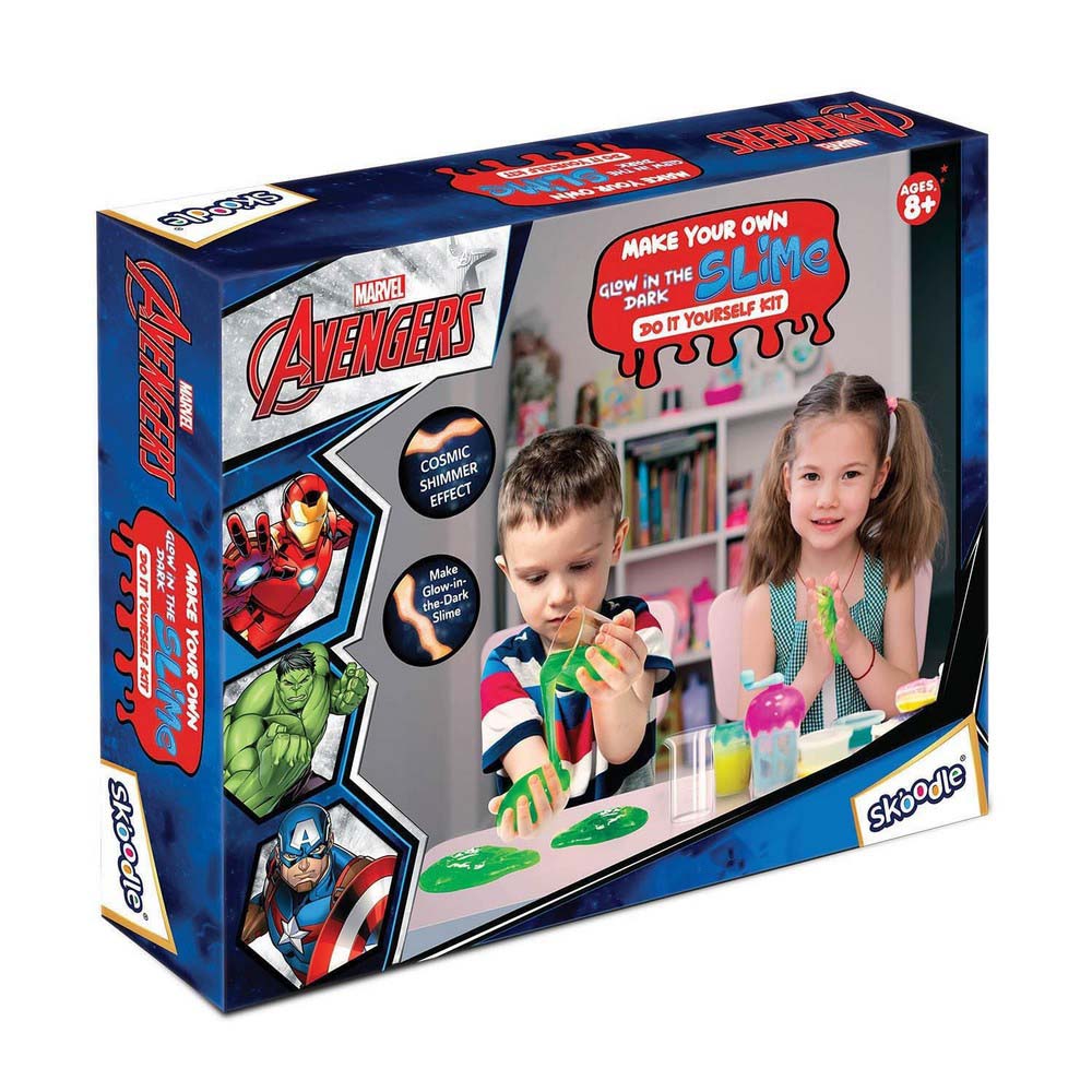 Avenger Make Your Own Glow In The Dark Slime Activity Toy