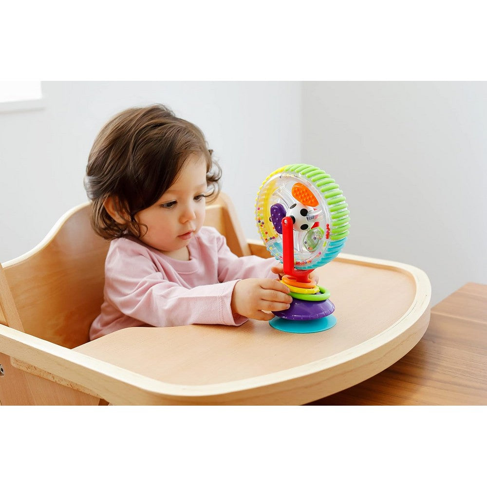 Sassy Wonder Wheel Toy With Suction Base(Color May Vary)