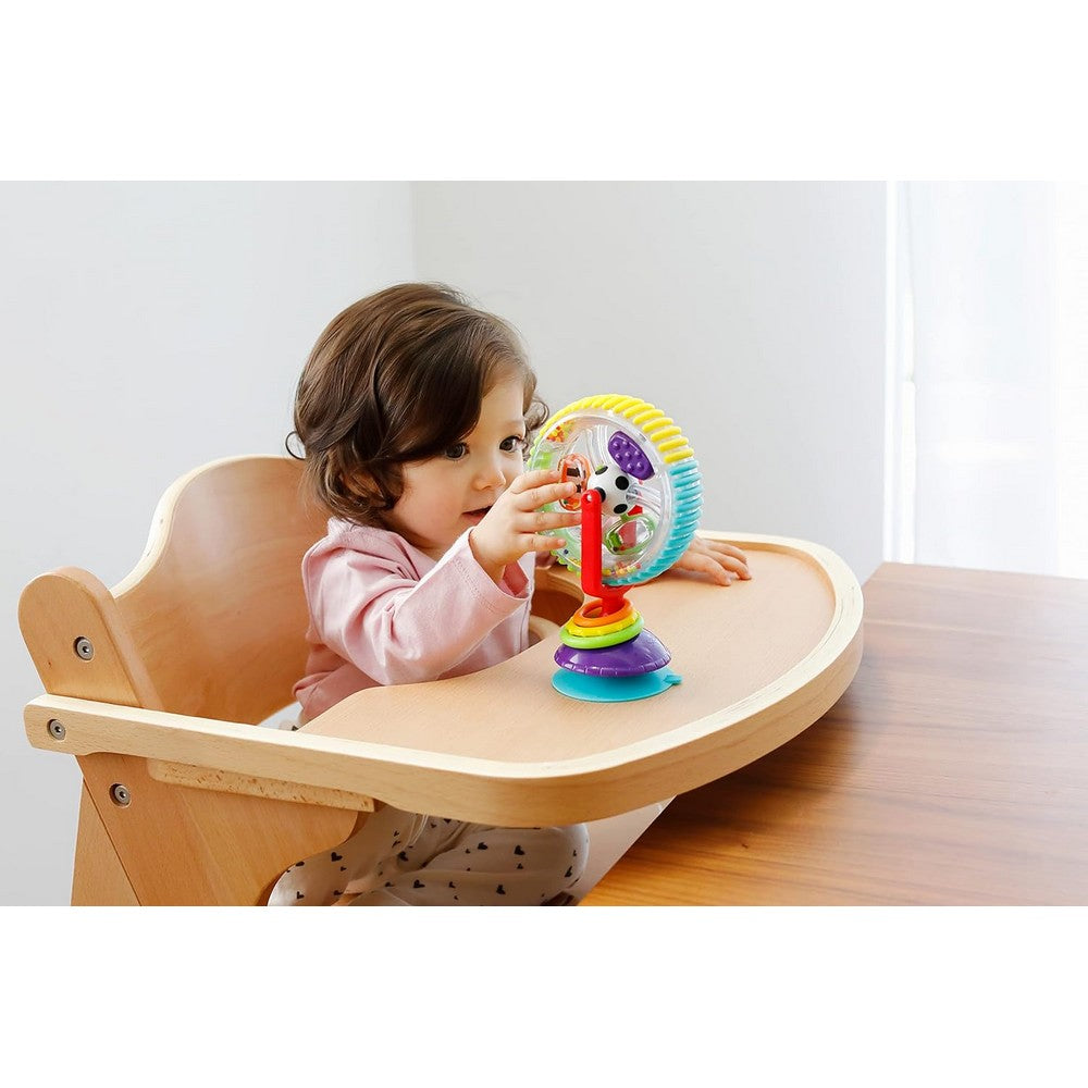 Sassy Wonder Wheel Toy With Suction Base(Color May Vary)