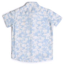 Load image into Gallery viewer, Blue Floral Printed Half Sleeves Shirt
