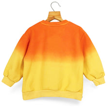 Load image into Gallery viewer, Orange &amp; Purple Embroidered Sweatshirt
