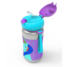 Load image into Gallery viewer, Purple Unicorn Sport Sipper Stainless Steel Bottle
