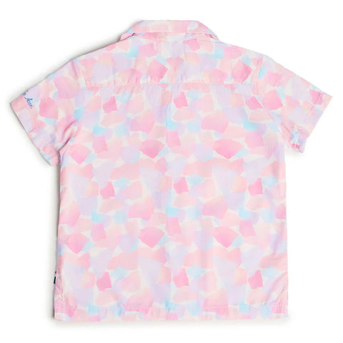 Pink Abstract Printed Shirt