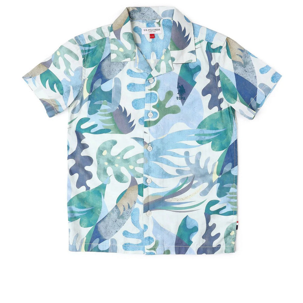 Tropical Printed Half Sleeves Pure Cotton Shirt