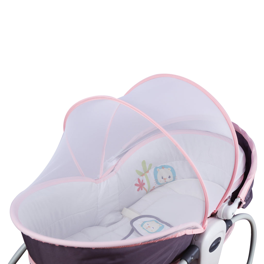 Pink 5 in 1 Rocker & Bassinet