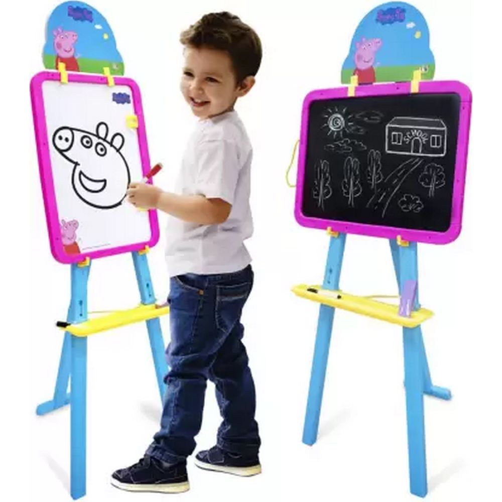 Peppa Pig 8 In 1 Magnetic Writing Easel Board