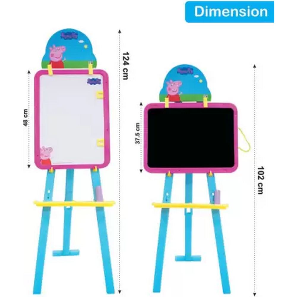 Peppa Pig 8 In 1 Magnetic Writing Easel Board