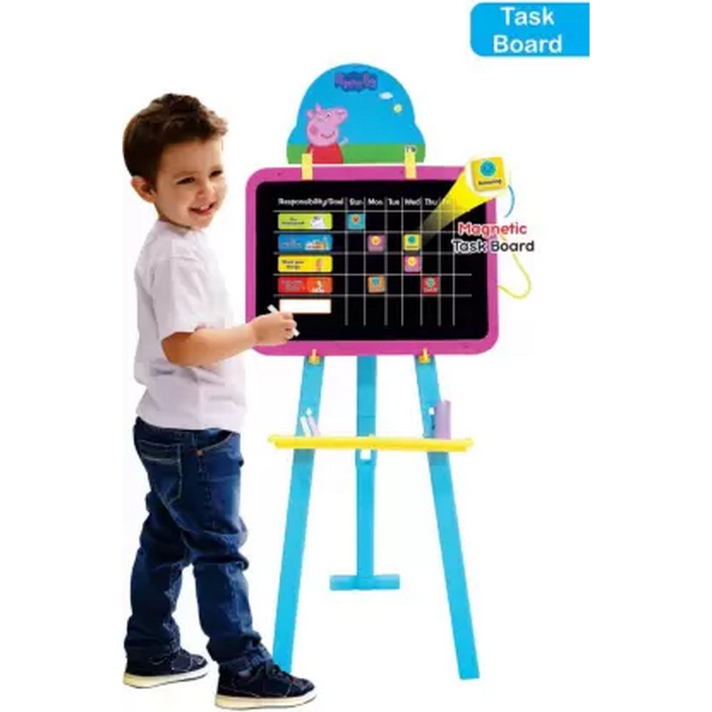 Peppa Pig 8 In 1 Magnetic Writing Easel Board