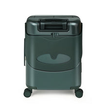 Load image into Gallery viewer, Miamily Forest Green Ride-On Trolley Carry-On Luggage 18 Inches
