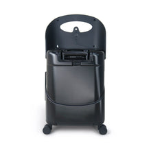 Load image into Gallery viewer, Miamily Midnight Black Ride-On Trolley Carry-On Luggage- 18 Inches
