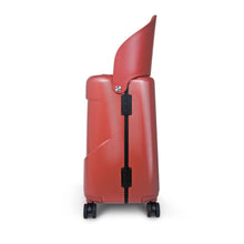 Load image into Gallery viewer, Miamily Maroon Red Ride-On Trolley Carry-On Luggage- 18 Inches
