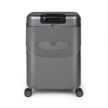 Load image into Gallery viewer, Charcoal Grey Ride-On Trolley Check-In Luggage 24 Inches
