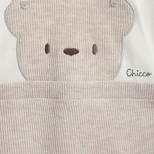 Load image into Gallery viewer, Beige Full Sleeves Bear Footsie

