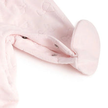 Load image into Gallery viewer, Pink Full Sleeves Applique Footsie
