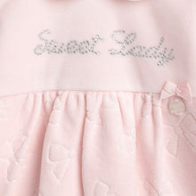 Load image into Gallery viewer, Pink Full Sleeves Applique Footsie
