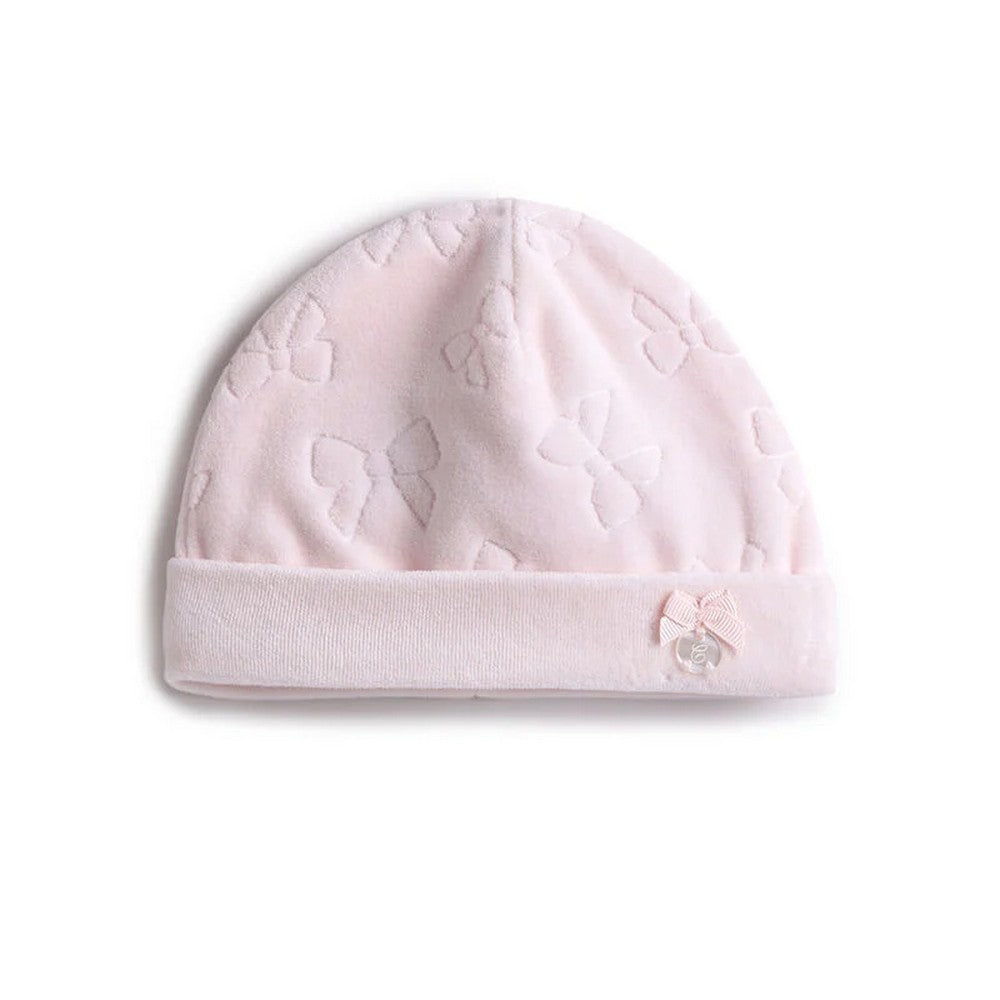 Pink Bow Printed Cap
