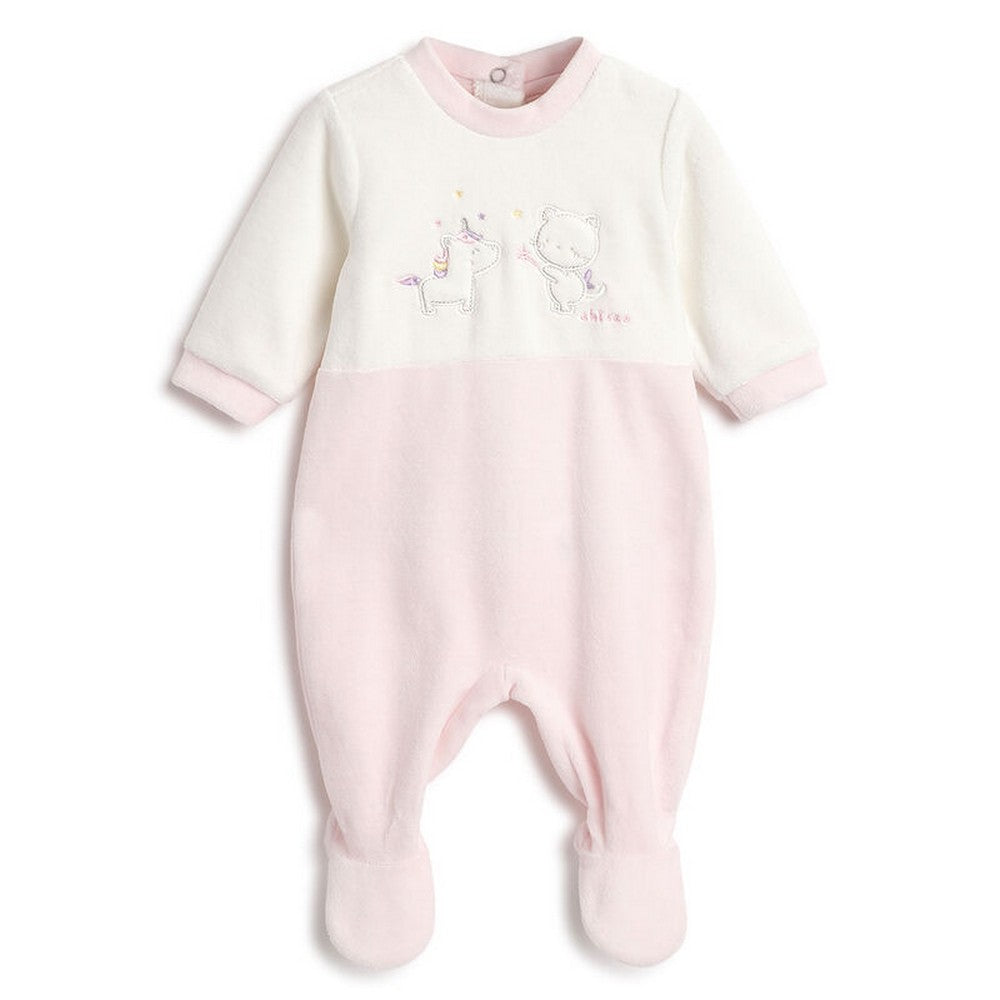 Pink Full Sleeves Footsie