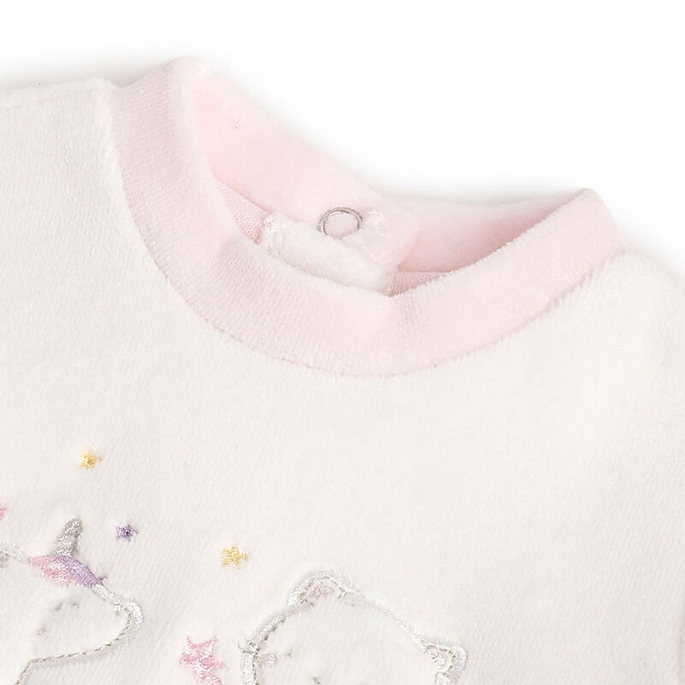 Pink Full Sleeves Footsie