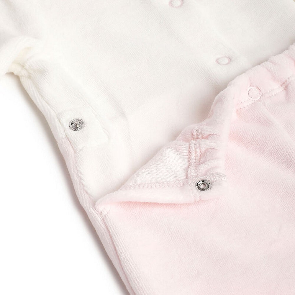 Pink Full Sleeves Footsie
