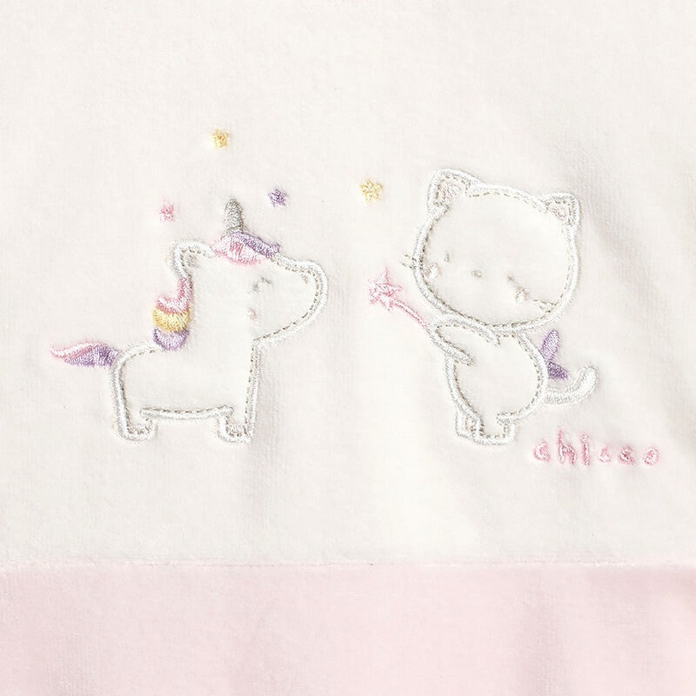 Pink Full Sleeves Footsie