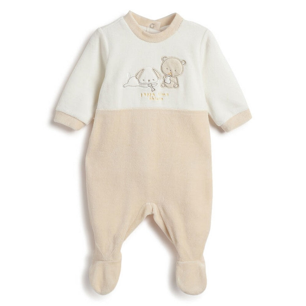 Cream Full Sleeves Footsie