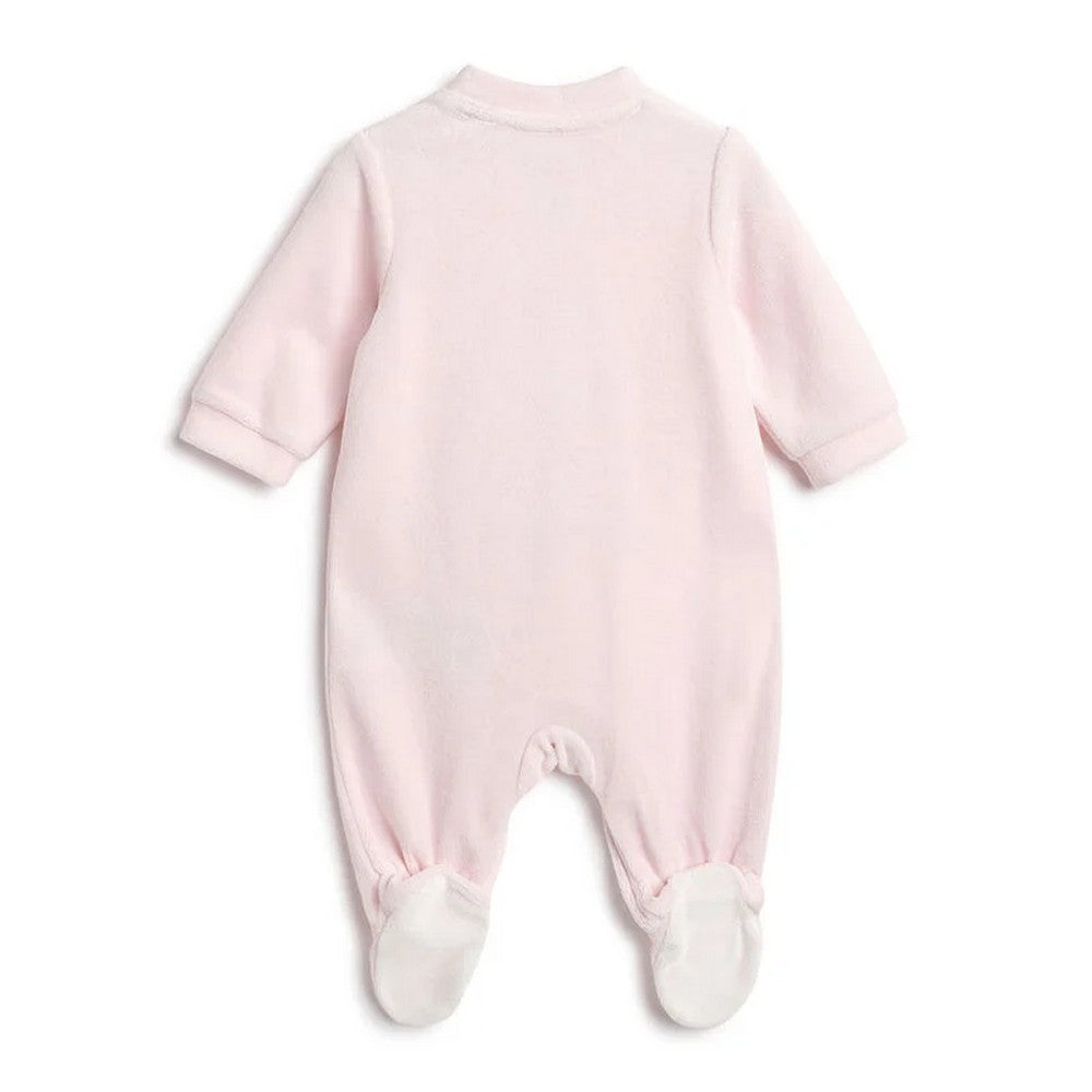 Pink Full Sleeves Printed Footsie