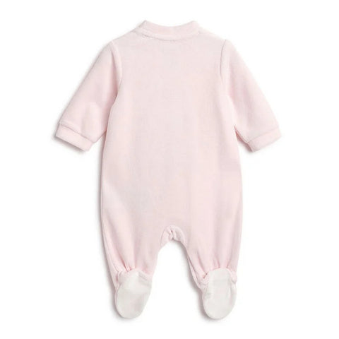 Pink Full Sleeves Printed Footsie