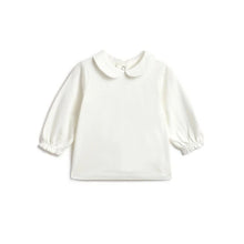 Load image into Gallery viewer, White Full Sleeves Top With Beige Half Sleeves Dress
