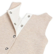 Load image into Gallery viewer, White Full Sleeves Top With Beige Half Sleeves Dress

