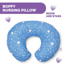 Load image into Gallery viewer, Blue Moon &amp; Star Nursing Feeding Pillow
