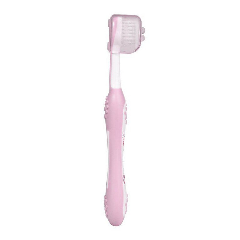 Pink Ultra Soft Bristles Honey Bee Printed Toothbrush