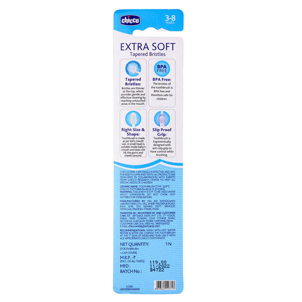 Blue Lion Toothbrush With Cap