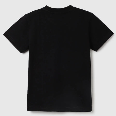 Black Crew Neck Cotton T-Shirt