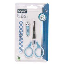 Load image into Gallery viewer, Baby Safe Nail Care Set- Nail Scissors, Nail Cutter &amp; Nail Filer
